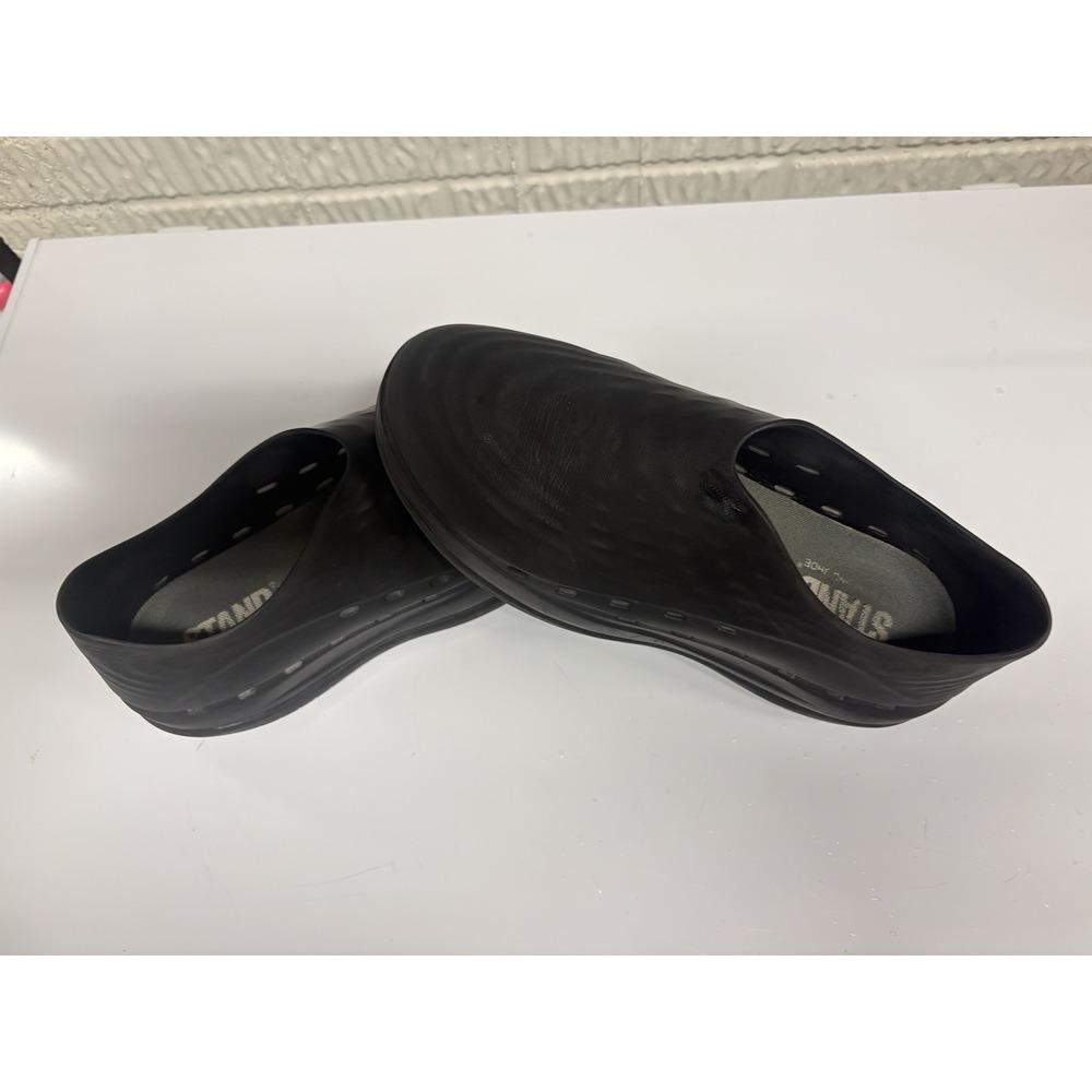 STAND+ The Standing Shoe Black Men's Breathable Slip-On Casual Shoes - Picture 12 of 14